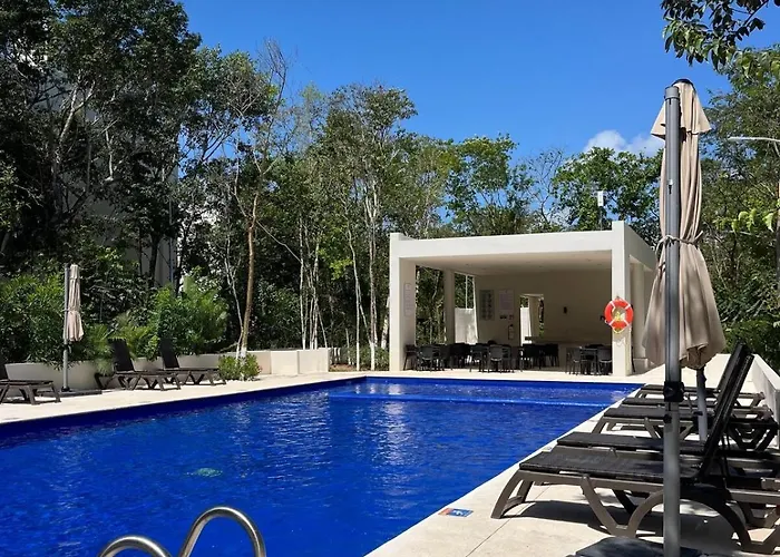 Disfruta Del Paraíso En Casa Tres Hojas * Playa del Carmen
